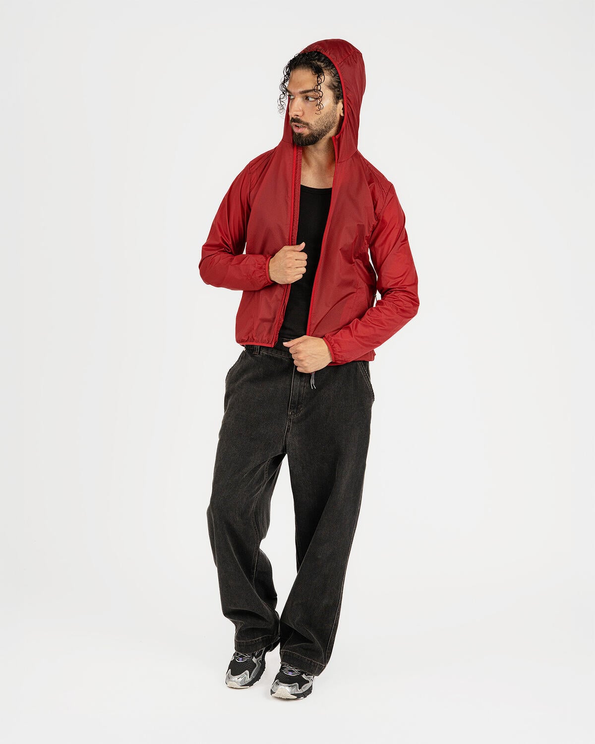 ROA Hue Packable Wind Jacket | RBMW0538FA355-RED0002 | AFEW STORE